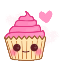 Cupcake Sticker - Cupcake Stickers