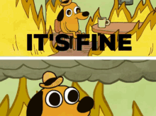 Database Its Fine GIF - Database Its Fine On Fire GIFs