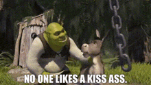 Donkey Shrek GIF - Donkey Shrek Kissass GIFs