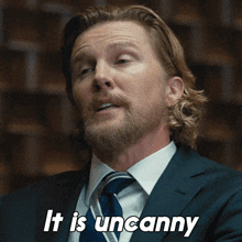It Is Uncanny Kyle GIF - It Is Uncanny Kyle Thad Luckinbill GIFs