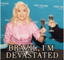 Devastated Brazil GIF - Devastated Brazil Drink GIFs