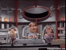 Pigs In Space GIF