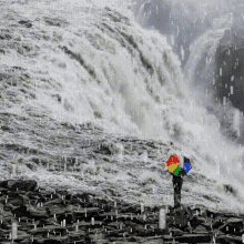 Vízesés Esernyő GIF
