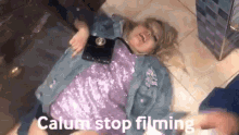 Calum Sutherland Stop Filming GIF - Calum Sutherland Stop Filming Fucking Help Me GIFs