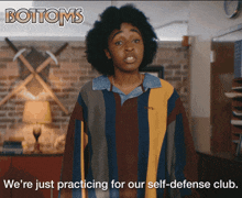 We'Re Just Practicing For Our Self-defense Club Is It Like A Fight Club GIF - We'Re Just Practicing For Our Self-defense Club Is It Like A Fight Club Josie GIFs