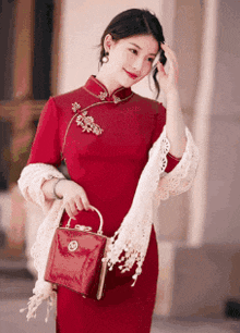 Qipao Cheongsam GIF - Qipao Cheongsam Chinese Dress GIFs