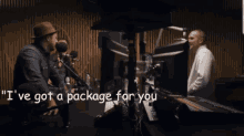 Marcus Mumford And Sons GIF - Marcus Mumford And Sons Got A Package For You GIFs