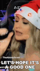Lets Hope Its A Good One Abbey Scott GIF - Lets Hope Its A Good One Abbey Scott Celine Dion GIFs
