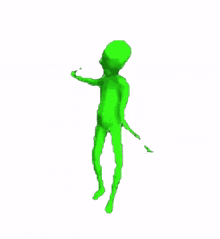 steam green alien alien dancing green alien dancing