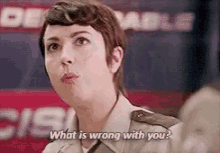 Supernatural What Is Wrong With You GIF - Supernatural What Is Wrong With You Jody Mills GIFs