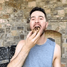 Eating Justin Schuble GIF
