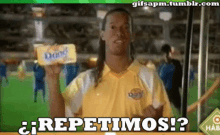 Ronaldinho Danet Natillas GIF - Ronaldinho Danet Natillas Repetimos GIFs