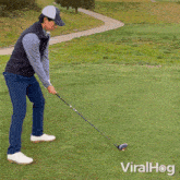 Playing Golf Viralhog GIF - Playing Golf Viralhog Golf Swing GIFs