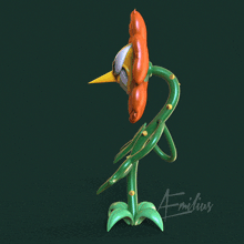 Cagney Carnation Cuphead GIF - Cagney Carnation Cuphead 3d Sculpting GIFs