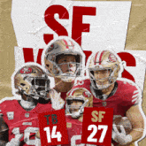 San Francisco 49ers (27) Vs. Tampa Bay Buccaneers (14) Post Game GIF - Nfl National Football League Football League GIFs