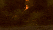 a person standing in front of a red lightning circle