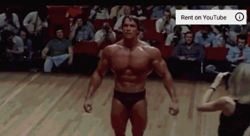 Arnold Schwarzenegger Flexing GIFs