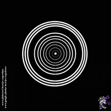a black background with a white circle in the middle and the website www.pinterest.com.ar/argentina