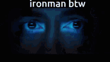 btw ironman