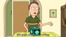 You Guys Are Doing It Wrong Jerry GIF - You Guys Are Doing It Wrong Jerry Rick And Morty GIFs