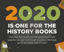 2020is one for the history books 2020 twenty twenty two thousand twenty two thousand and twenty