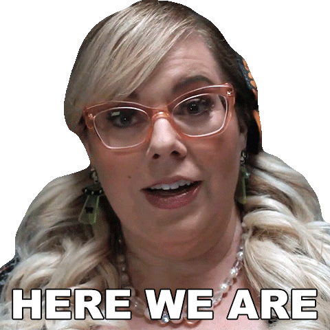 Here We Are Penelope Garcia Sticker - Here We Are Penelope Garcia Criminal Minds Evolution Stickers