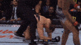 a ufc fight between morales and fugitt takes place in a cage