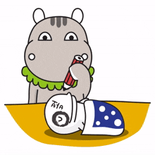 cute emotion cartoon hippo animal cute emotion cartoon hippo animal