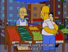Simpson Square GIF - Simpson Square Watermelon GIFs