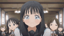 akebi sailor uniform akebi chan no sailorfuku anime anime girl teary eyes