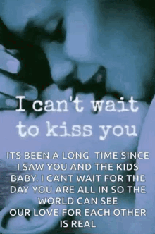 couple cant wait to kiss you kiss kiss you cant wait