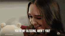 Youre My Blessing Arent You Angelina Meyer GIF - Youre My Blessing Arent You Angelina Meyer Manifest GIFs