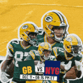 New York Giants Vs. Green Bay Packers Pre Game GIF