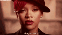 Rihanna Are You Ready GIF - Rihanna Are You Ready Mv GIFs