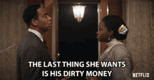 The Last Thing She Wants Is His Dirty Money Kevin Carroll GIF