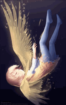 Anime Falling Angel GIF - Anime Falling Angel Fallen Angel GIFs