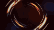 a computer generated image of a swirl of light on a dark background