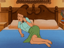 Peggy Hill Bed GIF