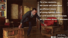 Cage Chicken GIF