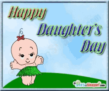 Happy Daughters Day GIF - Happy Daughters Day GIFs