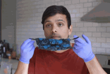 Put On Your Mask Mitchell Moffit GIF - Put On Your Mask Mitchell Moffit Asapscience GIFs