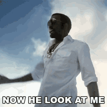 How He Look At Me Kanye West GIF - How He Look At Me Kanye West Touch The Sky Song GIFs