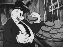 Wimpy Hamburgers GIF - Cheeseburger Popeye Ghost Burgers GIFs