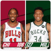 Chicago Bulls (106) Vs. Milwaukee Bucks (127) Post Game GIF - Nba Basketball Nba 2021 GIFs