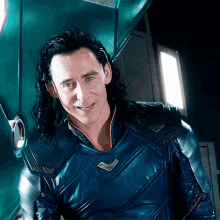 Tom Hiddleson Loki GIF - Tom Hiddleson Loki Smile GIFs
