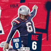 New England Patriots (6) Vs. Indianapolis Colts (0) Second Quarter GIF - Nfl National Football League Football League GIFs