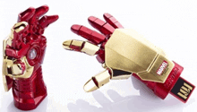 a marvel flash drive that looks like a hand