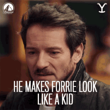 He Makes Forrie Look Like A Kid Ian Bohen GIF - He Makes Forrie Look Like A Kid Ian Bohen Yellowstone GIFs
