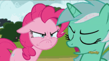 Pinkie Pie Lyra GIF - Pinkie Pie Lyra Lyra Heartstrings GIFs