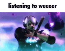 Listening Weezer GIF - Listening Weezer Lastfm GIFs